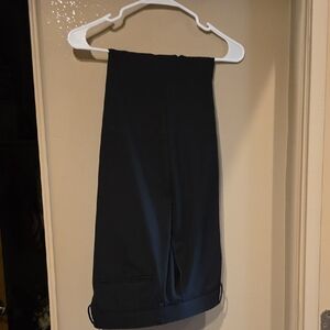 Haggar Black Formal Pants 38x30 Slim Fit